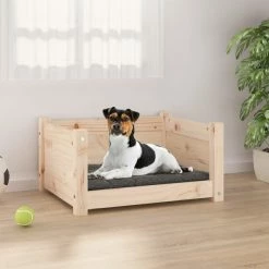 VIDAXL Hundebett 55,5x45,5x28 Cm Massivholz Kiefer