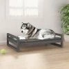 VIDAXL Hundebett Grau 105,5x75,5x28 Cm Massivholz Kiefer -Hundefutter Geschäft 8720287140740 m en hd 1 600x600