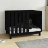 VIDAXL Hundehütte Schwarz 90x60x67 Cm Massivholz Kiefer -Hundefutter Geschäft 8720845519827 m en hd 1 600x600