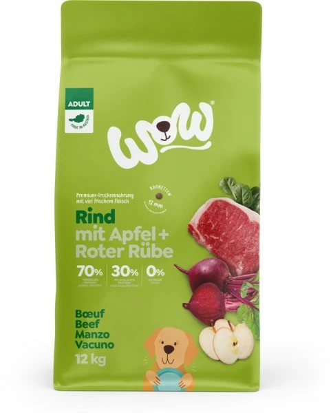 WOW TROCKEN ADULT Rind 12kg 3 WOW TROCKEN ADULT Rind 12kg