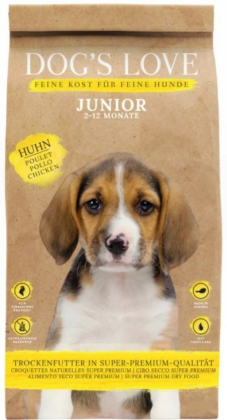 DogsLove DOG'S LOVE TROCKEN Junior Huhn 12kg 3 DogsLove DOG'S LOVE TROCKEN Junior Huhn 12kg