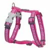 Hundegeschirr Red Dingo Knochen Reflektierend 46-76 Cm Pink -Hundefutter Geschäft 9330725039216 00 WBG2 600x600