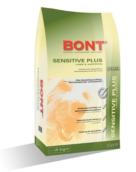 Bont Sensitive Plus Lamm & Kartoffel 4kg 3 Bont Sensitive Plus Lamm & Kartoffel 4kg