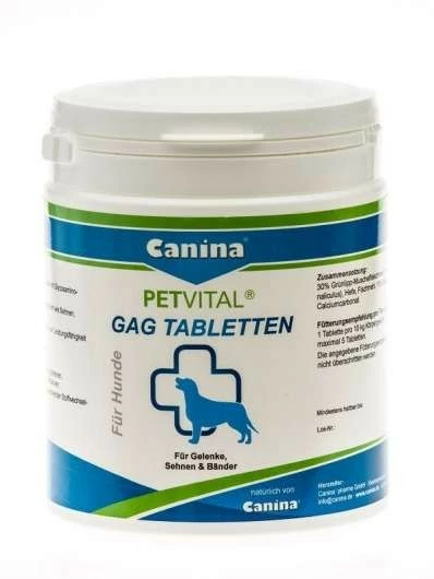 Canina Pharma PETVITAL GAG Tabletten - 600 G