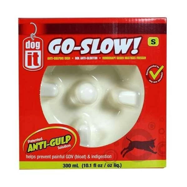 DOGIT Go-Slow Anti-Schling-Napf Weiss 600 Ml 3 DOGIT Go-Slow Anti-Schling-Napf Weiss 600 Ml