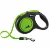 Flexi New Classic Neon Gurt-Roll-Leine - M / Grün -Hundefutter Geschäft Flexi New Classic Neon Gurt Roll Leine M Gruen Z 209324 TRXI 600x600