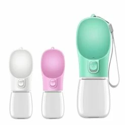 Shanghai Pet Fountain Trading Co., Ltd. Trinkflasche Für Hunde Mit Integriertem Trinknapf Für Unterwegs 300ml