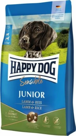 HAPPY DOG HD Sensi Junior Lamm+Reis 10kg