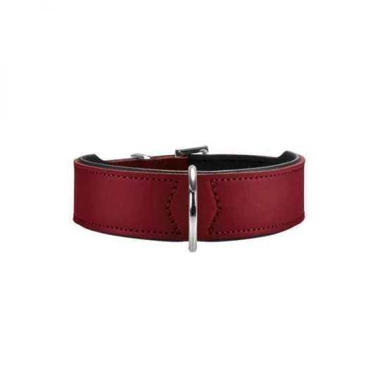 Hunter Halsband Basic 42 Nickel, Hals 35-39,5 Cm - Rot 3 Hunter Halsband Basic 42 Nickel, Hals 35-39,5 Cm - Rot