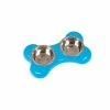 Karlie Flamingo The Bone Bowl Doppelnapf - 2 X 250 Ml - Blau -Hundefutter Geschäft Karlie Flamingo The Bone Bowl Doppelnapf 2 x 250 ml Blau Z 44370 600x600