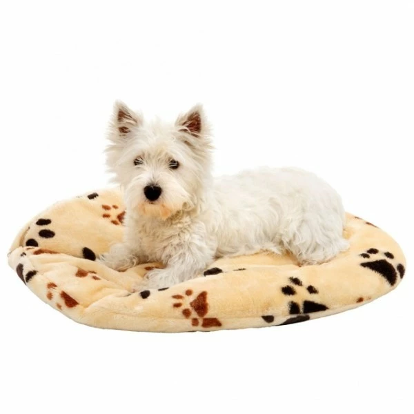 Karlie Kissen Track Oval - Beige - 90 X 66 Cm