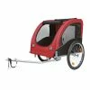 Trixie Fahrrad-Anhänger - Rot/schwarz - L 1 Trixie Fahrrad-Anhänger - Rot/schwarz - L -Hundefutter Geschäft Trixie Fahrrad Anhaenger rot schwarz L Z 12816 TRXI 600x600