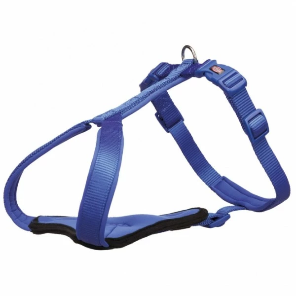 Trixie Premium Y-Geschirr - Royalblau - 75-95 Cm/25 Mm