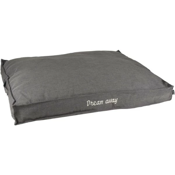 FLAMINGO Hundekissen Mit Reißverschluss Dream Away Grau 100x70 Cm 3 FLAMINGO Hundekissen Mit Reißverschluss Dream Away Grau 100x70 Cm