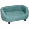 FLAMINGO Hundesofa Emerald Grün S 56x39x23,5 Cm -Hundefutter Geschäft VXL5400585158861 a en hd 1 600x600