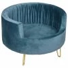 FLAMINGO Hundesofa VIVI Petrolblau 48x48x33 Cm -Hundefutter Geschäft VXL5400585158922 a en hd 1 600x600