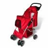 VIDAXL Hundewagen Hundebuggy Rot -Hundefutter Geschäft VXL8718475827252 a en hd 1 600x600