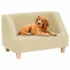 VIDAXL Hundesofa Creme 60x37x39 Cm Leinen -Hundefutter Geschäft VXL8720286341933 m en hd 1 600x600