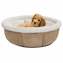 VIDAXL Hundebett 59x59x24 Cm Beige