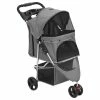 VIDAXL Hundewagen Faltbar Grau 80x46x98 Cm Oxford-Gewebe -Hundefutter Geschäft VXL8720845735197 a en hd 1 600x600