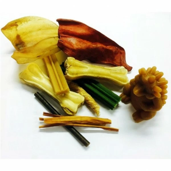 Classic Dog 7 Verschiedene Kauknochen - Eimer 950g 3 Classic Dog 7 Verschiedene Kauknochen - Eimer 950g