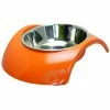 ROGZ Bowlz Luna Orange, 350ml -Hundefutter Geschäft ZDRbowl31d 600x600
